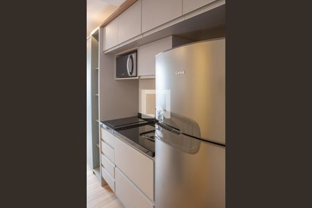 Cozinha de apartamento para alugar com 1 quarto, 25m² em Perdizes, São Paulo