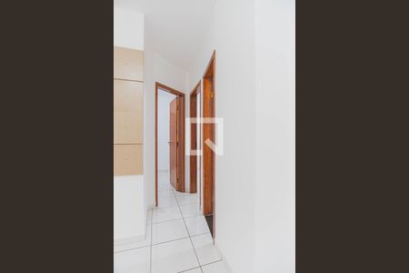 Sala - Corredor de apartamento à venda com 2 quartos, 49m² em Utinga, Santo André