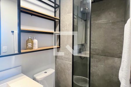 Studio para alugar com 26m², 1 quarto e sem vagaBanheiro