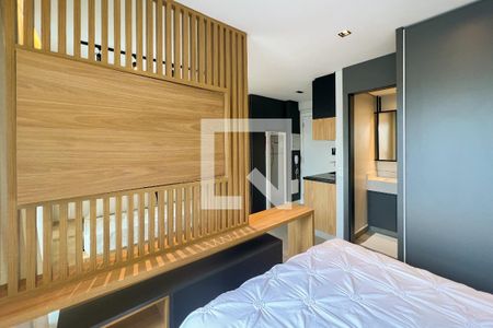 Studio para alugar com 26m², 1 quarto e sem vagaSuíte 