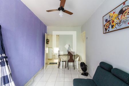 Sala de apartamento para alugar com 2 quartos, 60m² em Aviação, Praia Grande