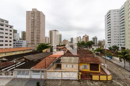Vista da sala de apartamento para alugar com 2 quartos, 60m² em Aviação, Praia Grande