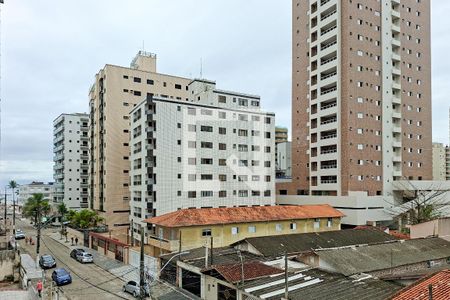 Vista da sala de apartamento para alugar com 1 quarto, 60m² em Aviação, Praia Grande