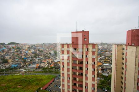 Vista da sala de apartamento para alugar com 2 quartos, 55m² em Jardim do Estádio, Santo André