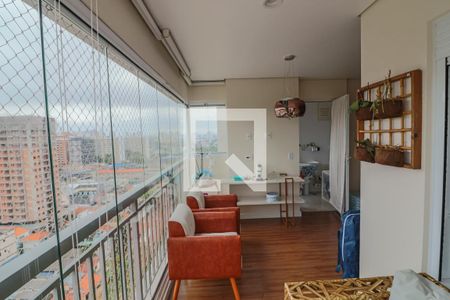 Varanda de apartamento para alugar com 2 quartos, 66m² em Caxingui, São Paulo