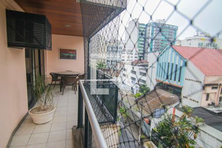 Varanda da Sala de apartamento para alugar com 3 quartos, 135m² em Icaraí, Niterói