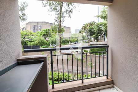 Sacada da Sala de apartamento para alugar com 2 quartos, 49m² em Vila Andrade, São Paulo