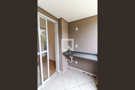 Sacada da Sala de apartamento para alugar com 2 quartos, 49m² em Vila Andrade, São Paulo