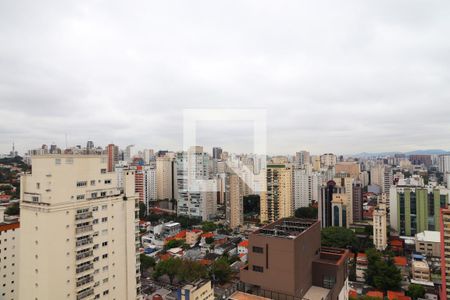 Vista da Sala de kitnet/studio à venda com 1 quarto, 34m² em Santa Cecília, São Paulo