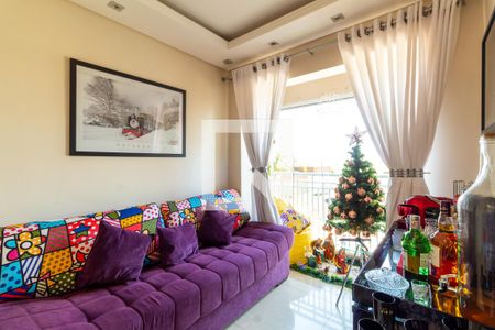 Sala de apartamento para alugar com 3 quartos, 67m² em Ponte Grande, Guarulhos