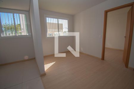 cozinha - sala de apartamento para alugar com 2 quartos, 42m² em Centro, Novo Hamburgo