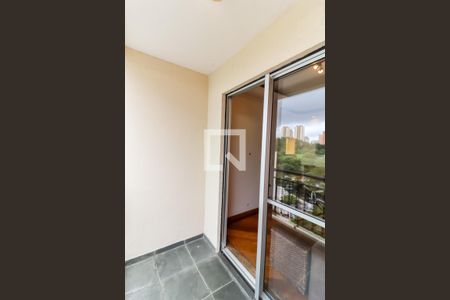 Varanda da Sala de apartamento para alugar com 2 quartos, 45m² em Vila Andrade, São Paulo