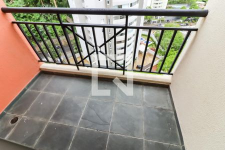 Varanda da Sala de apartamento para alugar com 2 quartos, 45m² em Vila Andrade, São Paulo
