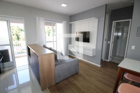 Sala/Cozinha de apartamento para alugar com 1 quarto, 40m² em Vila Prudente, São Paulo