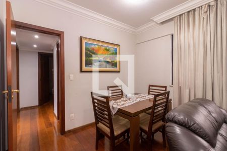 Sala de apartamento à venda com 3 quartos, 85m² em Santo Agostinho, Belo Horizonte