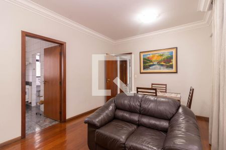 Sala de apartamento à venda com 3 quartos, 85m² em Santo Agostinho, Belo Horizonte