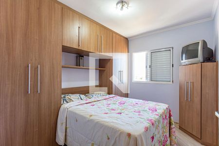 Quarto 2 de apartamento à venda com 2 quartos, 49m² em Vila Lutécia, Santo André