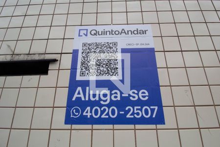 Apartamento para alugar com 42m², 2 quartos e sem vaga Apartamento para alugar com 42m², 2 quartos e sem vagaPlaca na Fachada