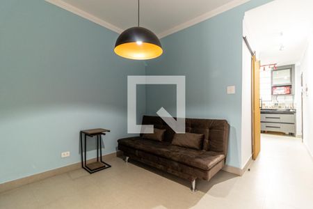 Sala - Sofá de apartamento para alugar com 1 quarto, 40m² em República, São Paulo