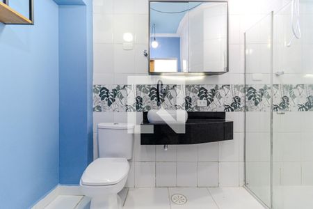 Banheiro de kitnet/studio à venda com 1 quarto, 40m² em República, São Paulo