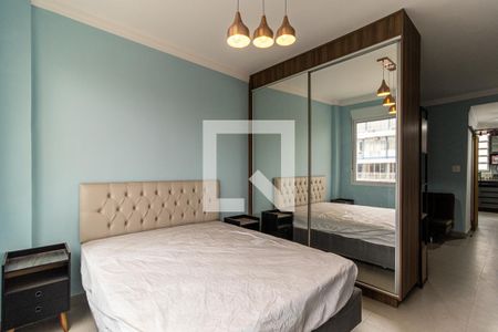 Quarto - Cama de apartamento para alugar com 1 quarto, 40m² em República, São Paulo