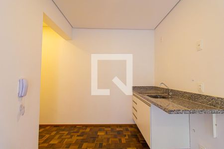 Studio para alugar com 28m², 1 quarto e sem vaga Studio para alugar com 28m², 1 quarto e sem vagaCozinha