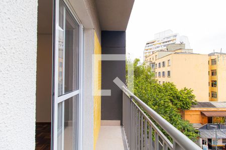 Studio para alugar com 28m², 1 quarto e sem vaga Studio para alugar com 28m², 1 quarto e sem vagaSacada