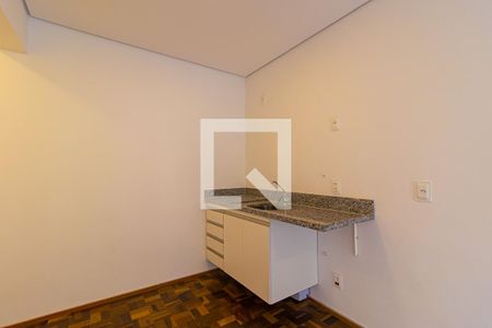 Studio para alugar com 28m², 1 quarto e sem vaga Studio para alugar com 28m², 1 quarto e sem vagaCozinha
