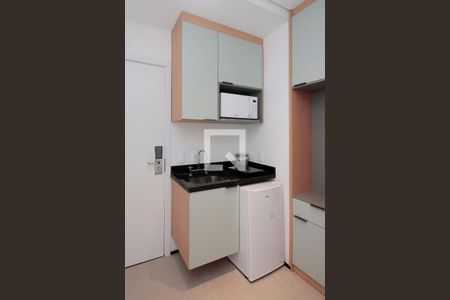 Studio à venda com 21m², 1 quarto e sem vagaCozinha