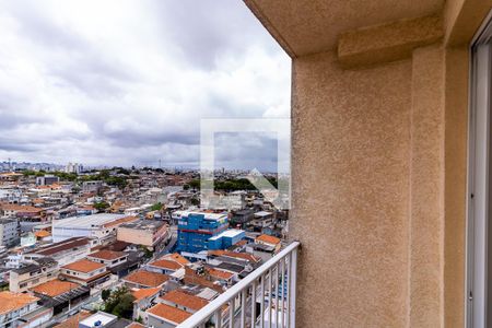 Sacada da Sala de apartamento para alugar com 2 quartos, 50m² em Vila Pita, São Paulo