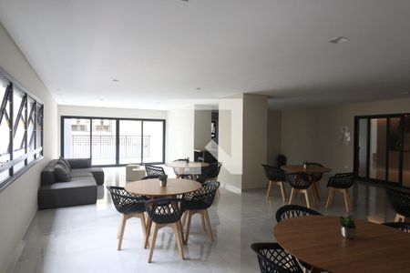 Apartamento para alugar com 25m², 1 quarto e sem vagaÁrea comum - Salão de festas