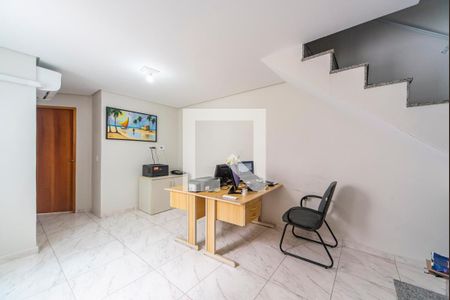 Sala de apartamento à venda com 2 quartos, 84m² em Vila Marina, Santo André