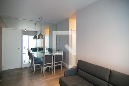 Sala de apartamento à venda com 2 quartos, 74m² em Cidade Monções, São Paulo