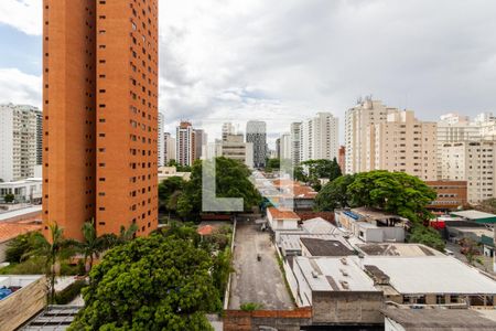 Vista de apartamento para alugar com 1 quarto, 48m² em Moema, São Paulo