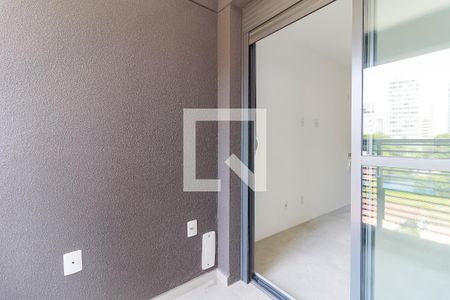 Varanda do Studio de kitnet/studio à venda com 1 quarto, 26m² em Jardim das Acacias, São Paulo