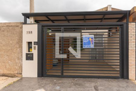 Fachada e Plaquinha de casa à venda com 3 quartos, 160m² em Parque Jambeiro, Campinas