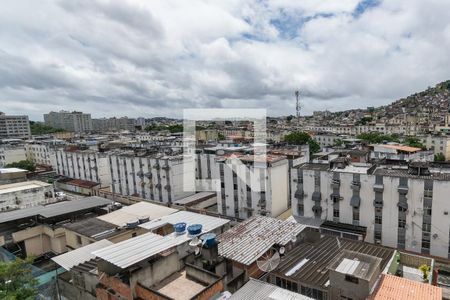 Vista da Sala de apartamento à venda com 2 quartos, 60m² em Olaria, Rio de Janeiro