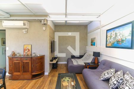 Sala de apartamento à venda com 1 quarto, 93m² em Jardim Leonor, São Paulo