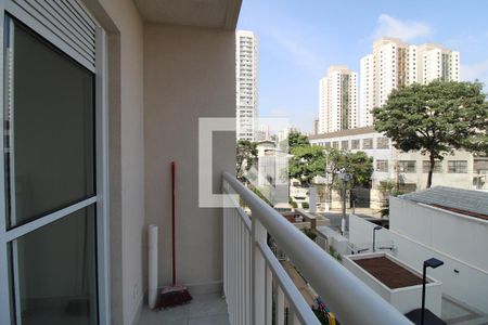 Sacada da sala  de apartamento para alugar com 2 quartos, 35m² em Barra Funda, São Paulo