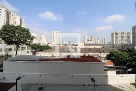 Vista da sacada da sala  de apartamento para alugar com 2 quartos, 35m² em Barra Funda, São Paulo