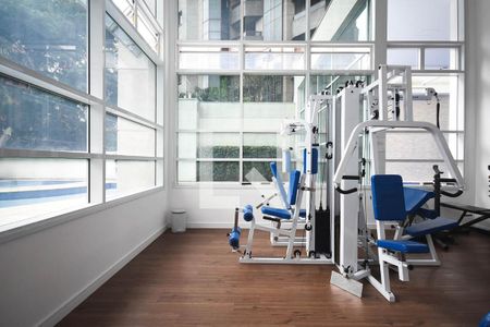 Apartamento para alugar com 184m², 3 quartos e 3 vagas Apartamento para alugar com 184m², 3 quartos e 3 vagasAcademia