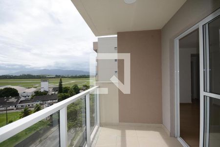 Varanda da sala de apartamento para alugar com 3 quartos, 68m² em Marechal Hermes, Rio de Janeiro