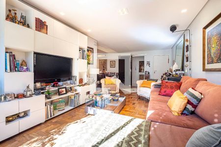 Sala de apartamento à venda com 2 quartos, 105m² em Jardim das Bandeiras, São Paulo
