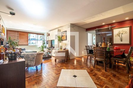 Sala de apartamento à venda com 2 quartos, 105m² em Jardim das Bandeiras, São Paulo