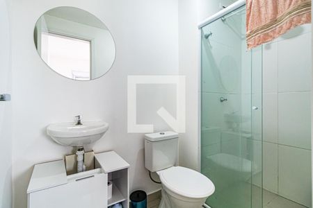 Banheiro de apartamento para alugar com 1 quarto, 25m² em Vila Butantã, São Paulo