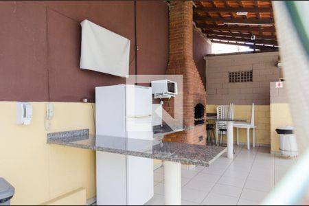 Área comum - Churrasqueira de apartamento para alugar com 2 quartos, 62m² em Nova Petrópolis, São Bernardo do Campo
