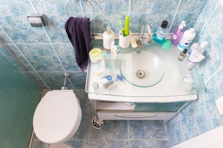 Apartamento à venda com 101m², 3 quartos e sem vagaBanheiro da Suíte