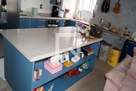 Sala - Cozinha - Copa - Area de Serviço de apartamento para alugar com 1 quarto, 38m² em Cambuci, São Paulo