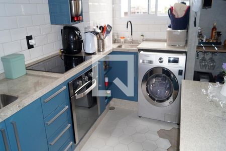 Sala - Cozinha - Copa - Area de Serviço de apartamento para alugar com 1 quarto, 38m² em Cambuci, São Paulo