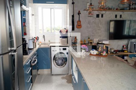 Sala - Cozinha - Copa - Area de Serviço de apartamento para alugar com 1 quarto, 38m² em Cambuci, São Paulo